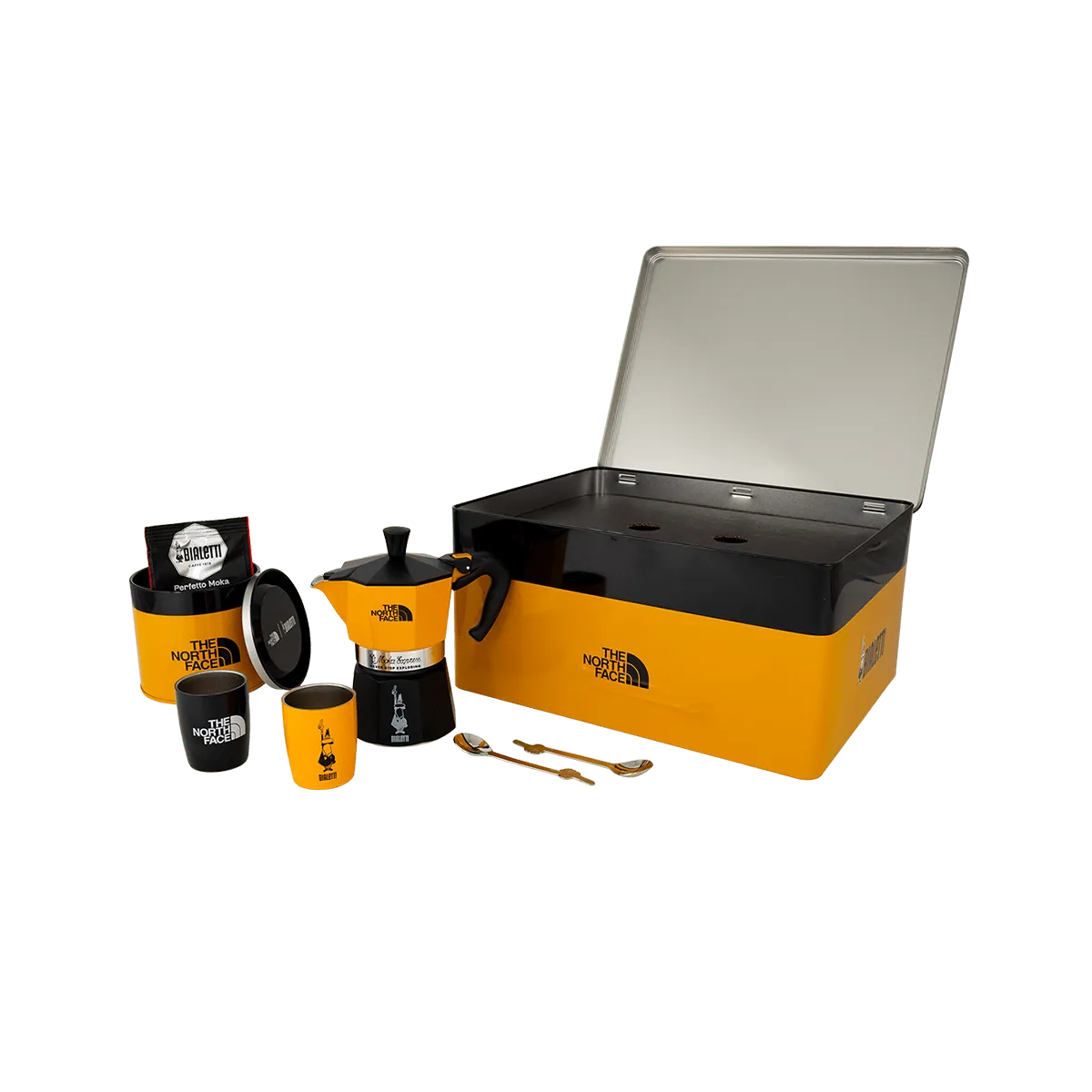 Bialetti X The North Face Moka Express, 7-tlg. Set