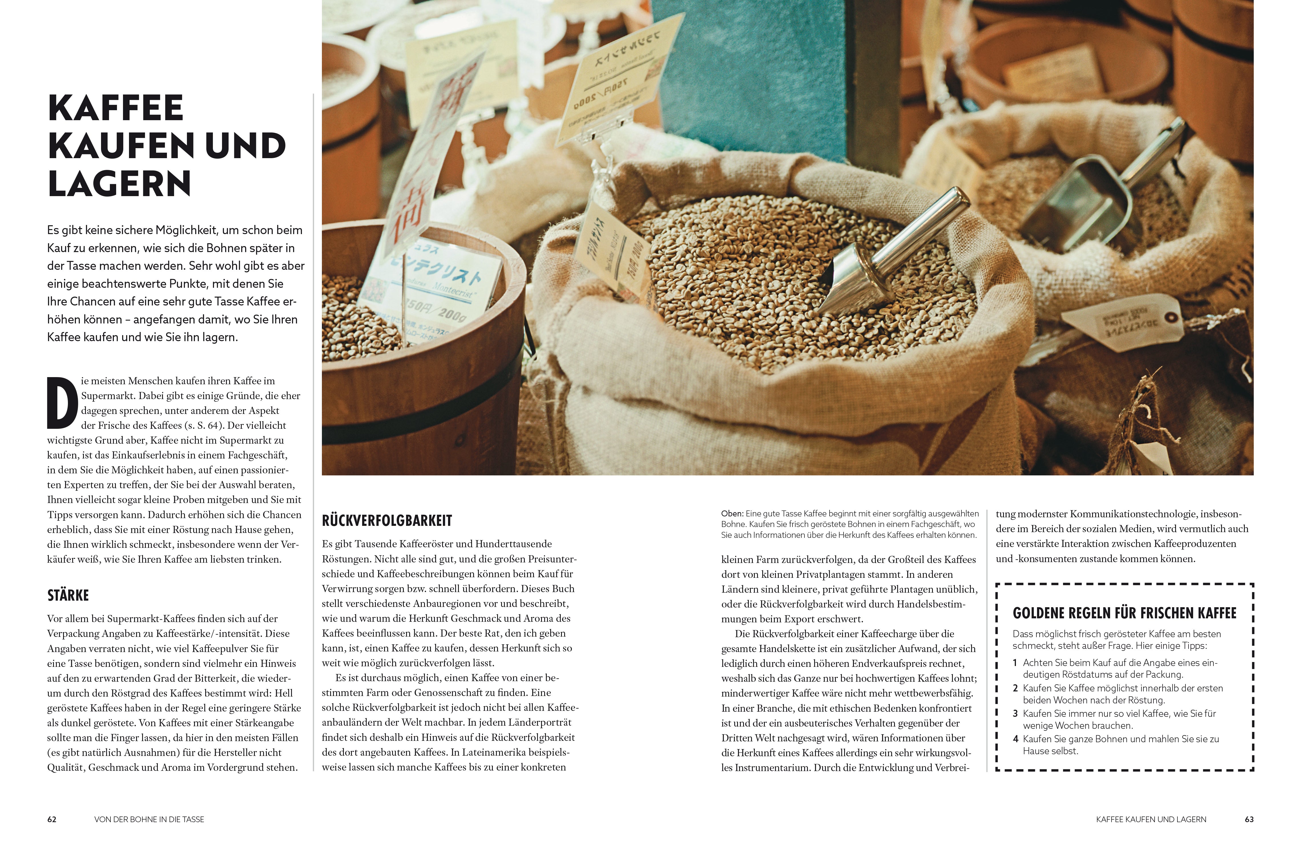 Der Kaffeeatlas: Von der Bohne bis in die Tasse alles über Kaffeegenuss