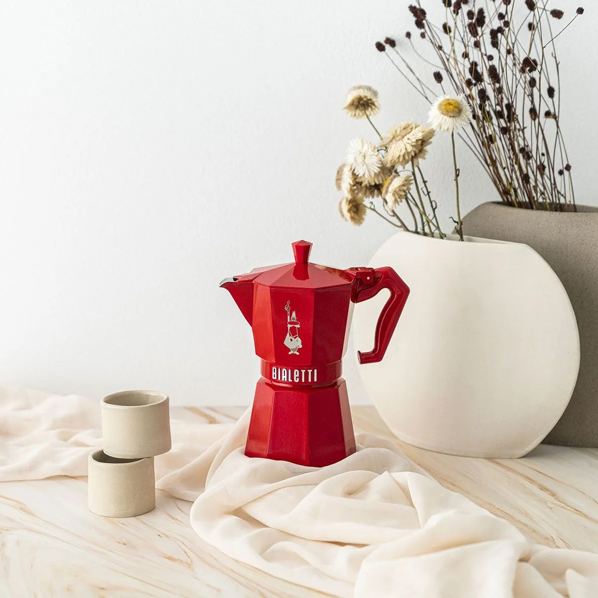 Bialetti Exclusive Moka Express, rot