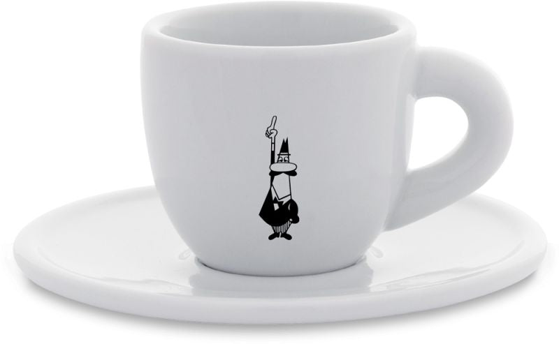 Bialetti Moka Tasse Istituzionale weiß, Porzellan
