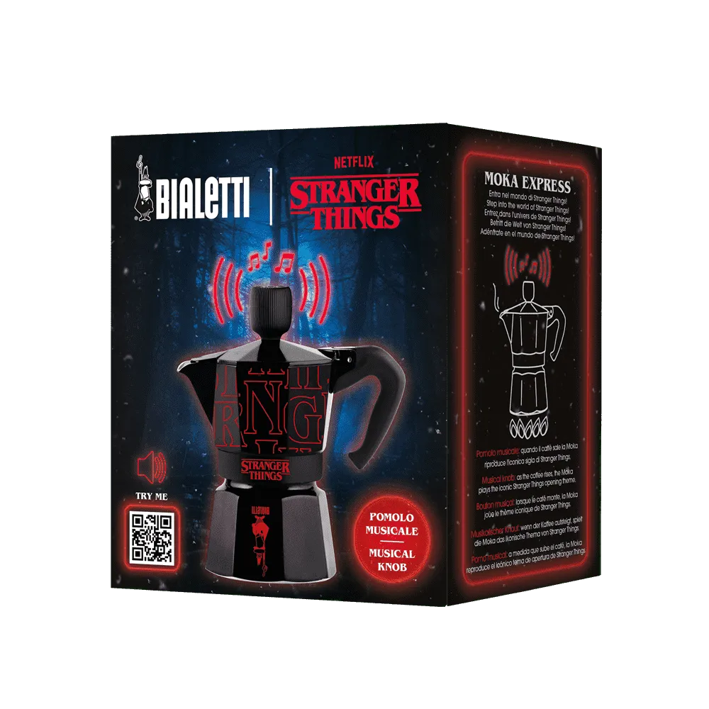 Bialetti X Netflix - Stranger Things Moka Express