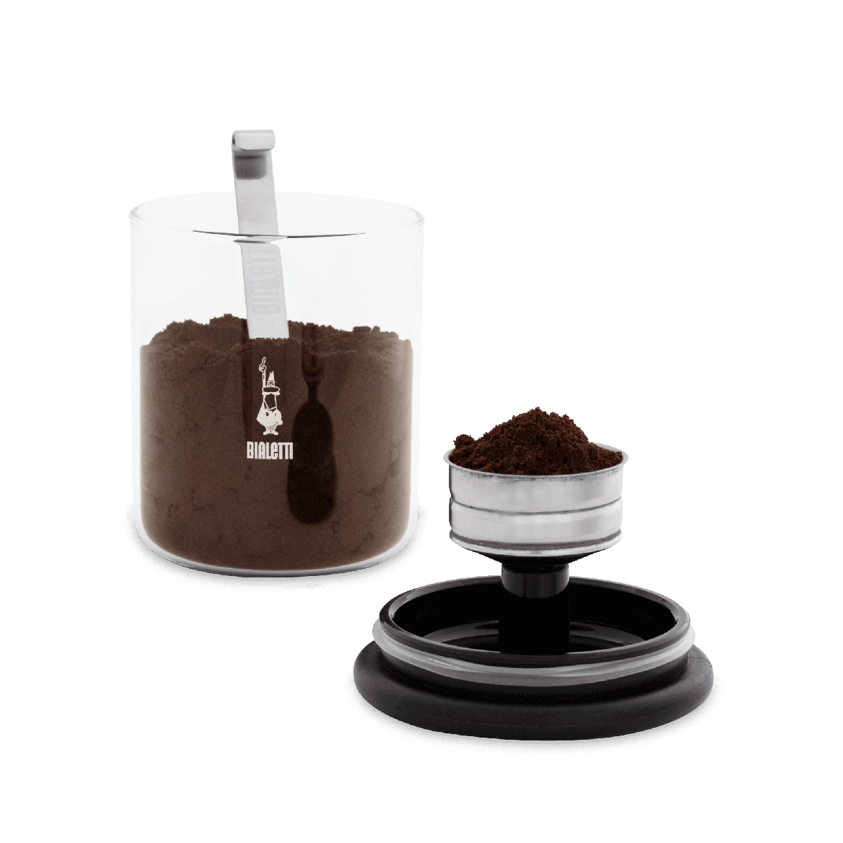 Bialetti Kaffee-Aromabehälter, Glas