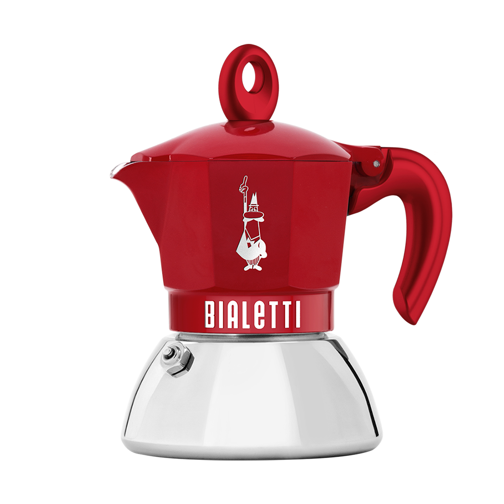 Bialetti Exclusive Moka Induktion, rot