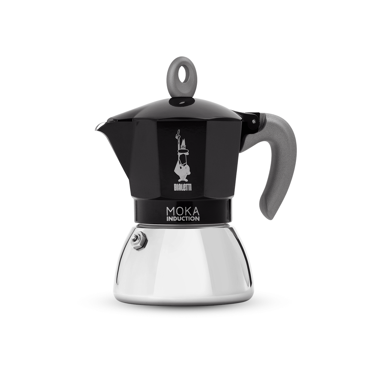 Bialetti Moka Induktion, Schwarz