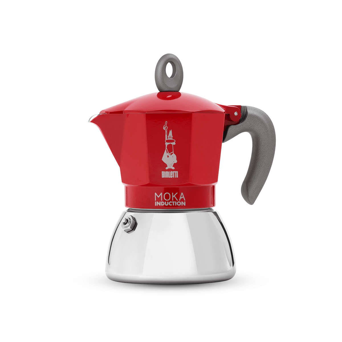 Bialetti Moka Induktion, Rot